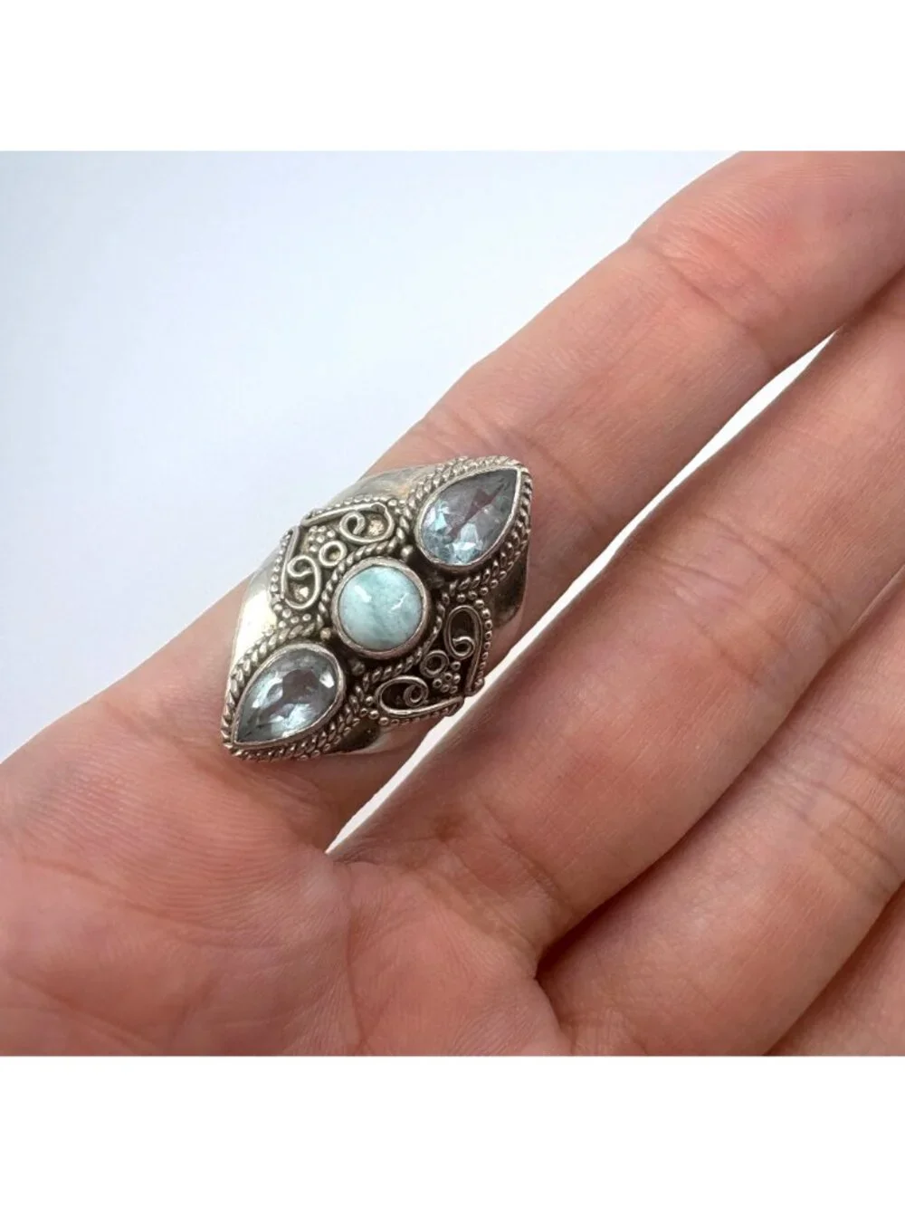 N/A larimar topaz